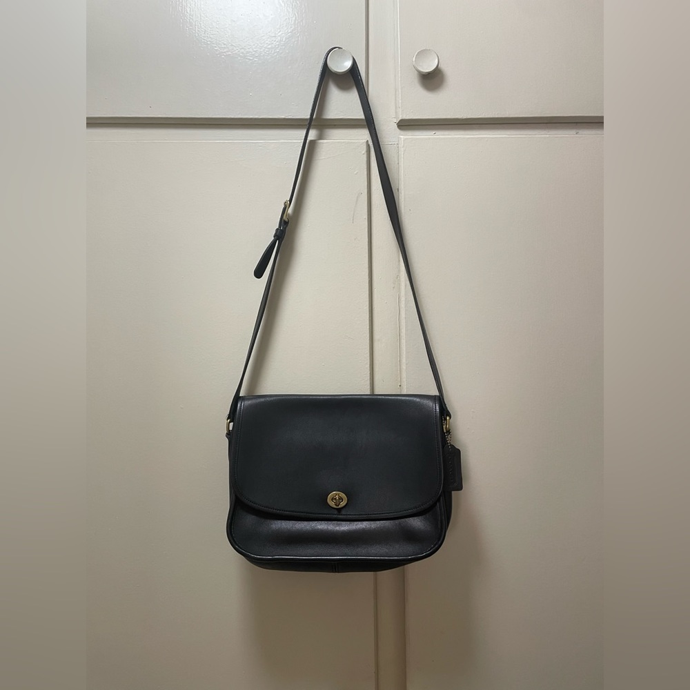Vintage Coach City Crossbody Bag
